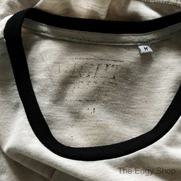 Mighty Fine | Zodiac Moon Triangle Ringer T-Shirt - Picture 4 of 4